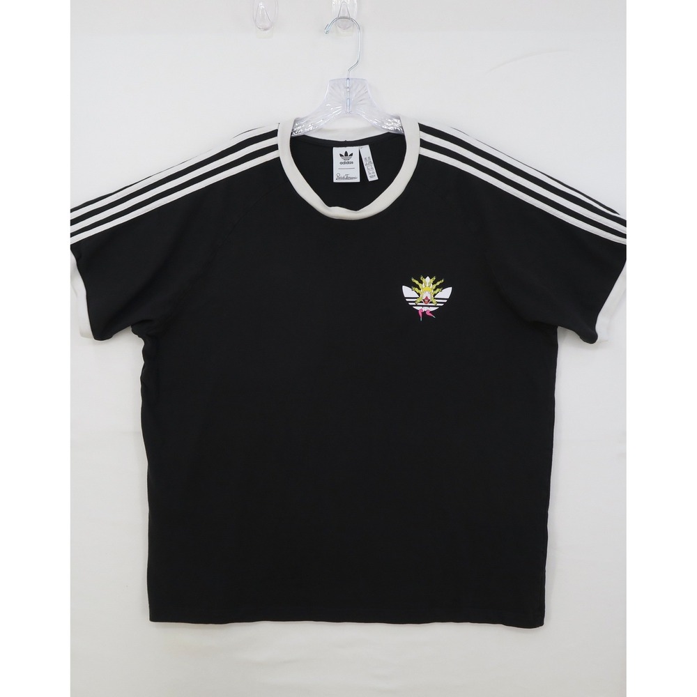 Adidas Originals Keiichi Tanaami T-Shirt Mens 2XL Black Trefoil Graphic Tee